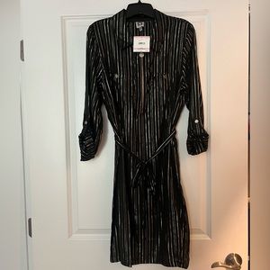 NWT Anne Klein Shirt Dress Size 10